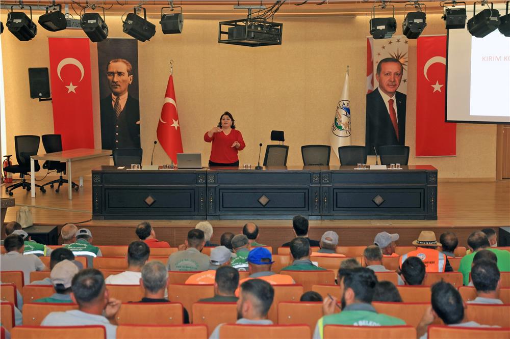 Talas Belediyesi personeline 