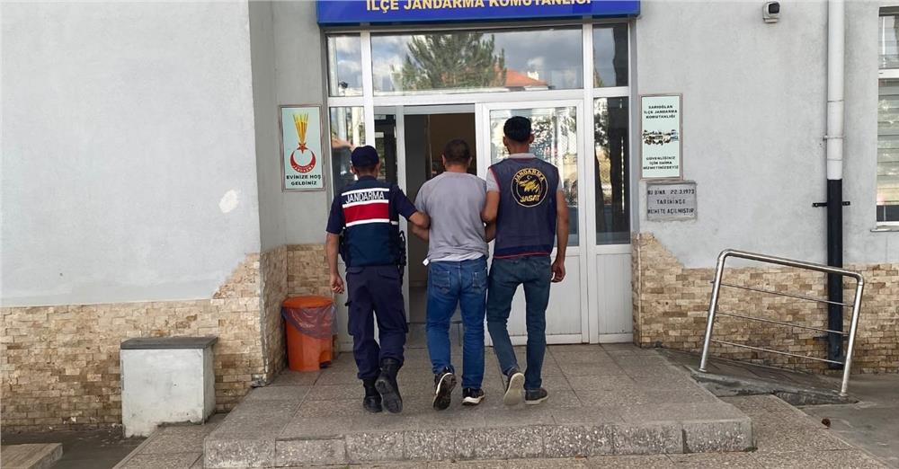 Kayseri'de aranan şüpheli jandarma tarafında yakalandı