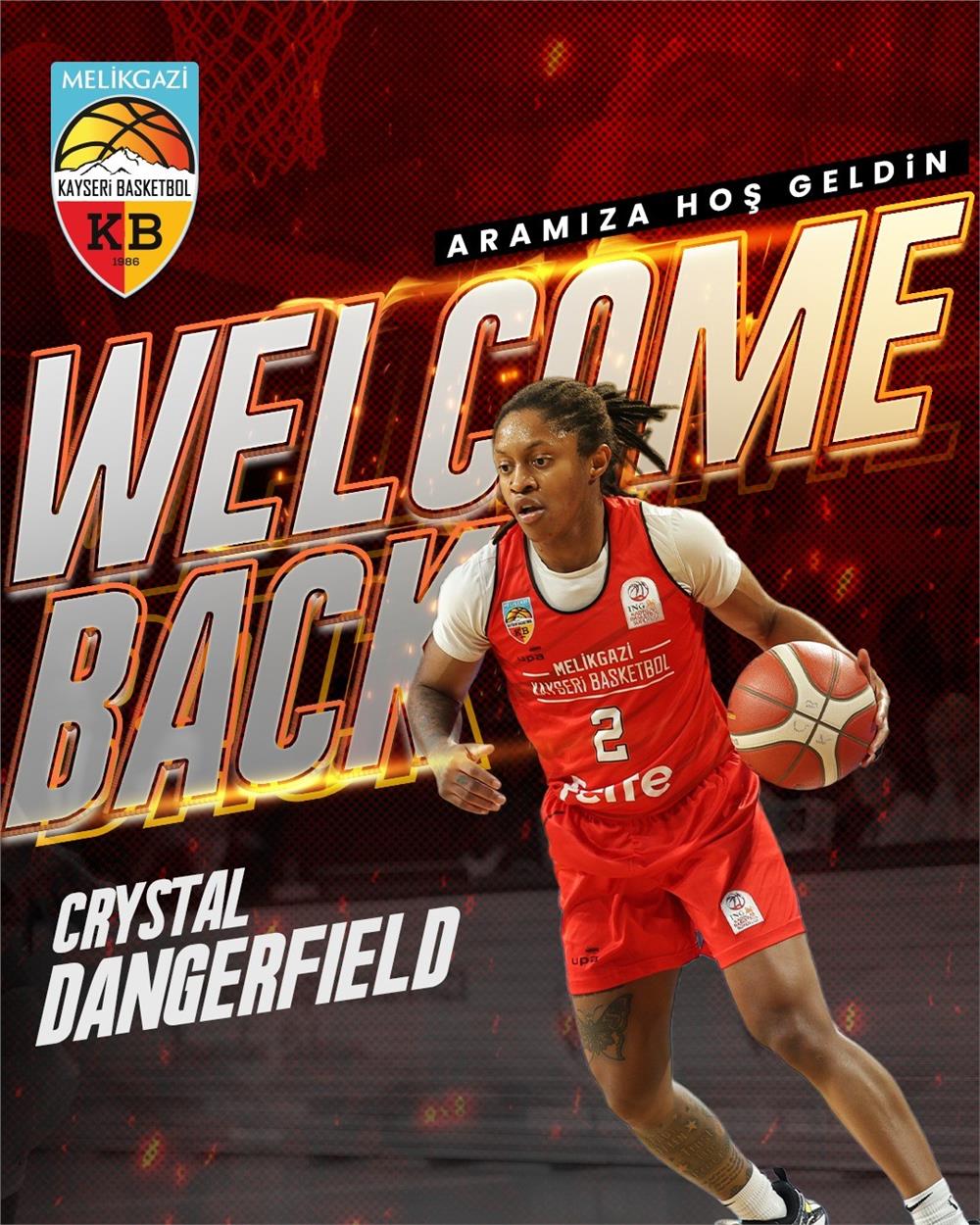 Crystal Dangerfield ile sözleşme yenilendi Crystal Dangerfield ile sözleşme yenilendi