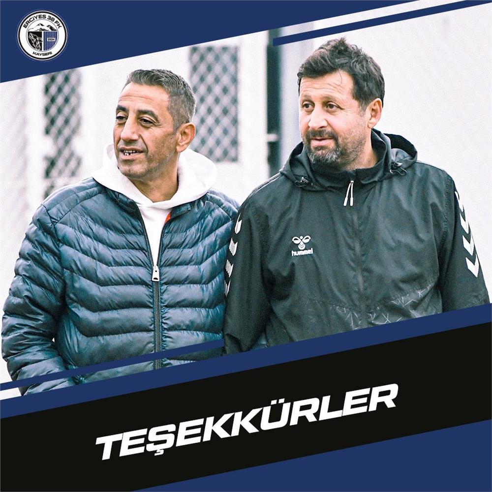 Erciyes 38 FK’da ayrılık Erciyes 38 FK’da ayrılık