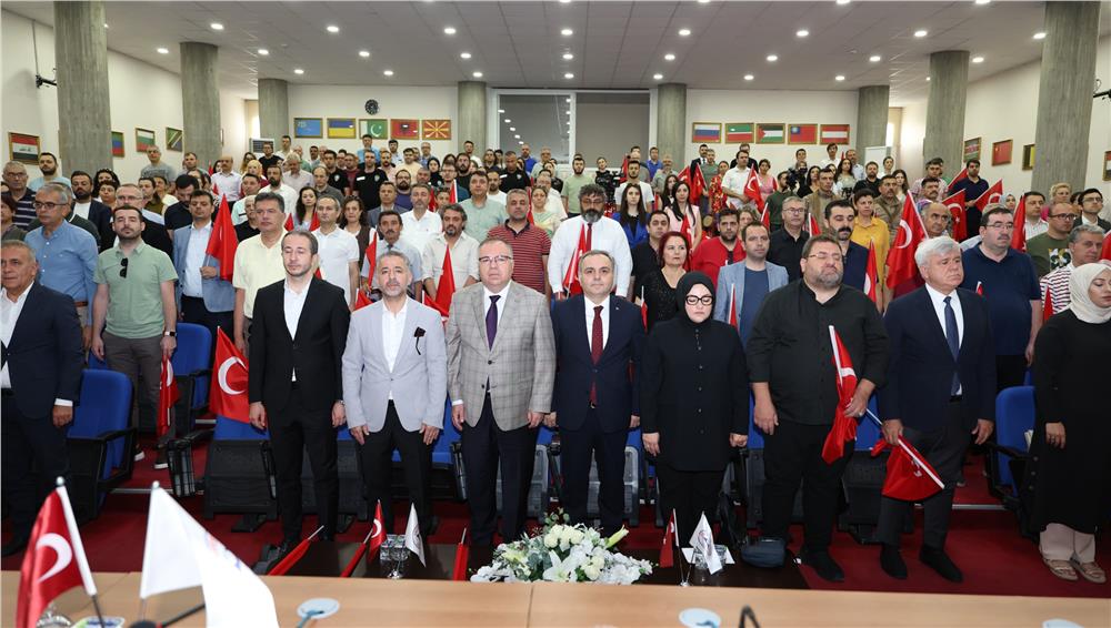Erü’de ulusal güvenlik perspektifinden fetö'nün analizi konulu konferans düzenlendi Erü’de ulusal güvenlik perspektifinden fetö'nün analizi konulu konferans düzenlendi