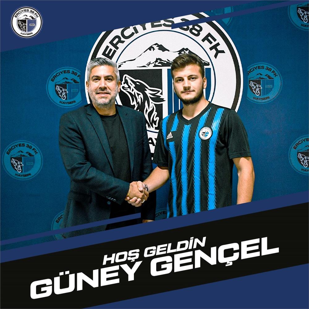 Güney Geçel; Erciyes 38 FK'ya imzayı attı Güney Geçel; Erciyes 38 FK'ya imzayı attı