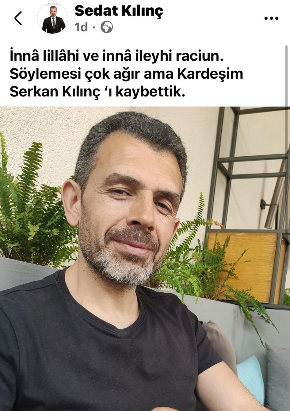 Kılınç ailesinin acı günü Kılınç ailesinin acı günü