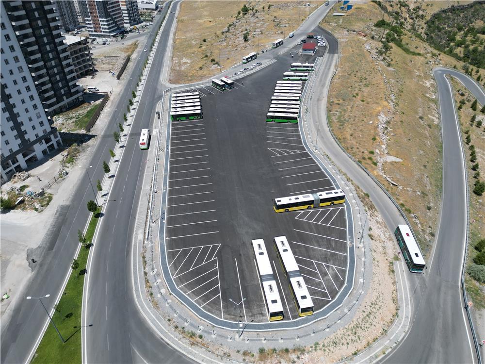 Otobüs garaj noktaları hayata geçiyor Otobüs garaj noktaları hayata geçiyor