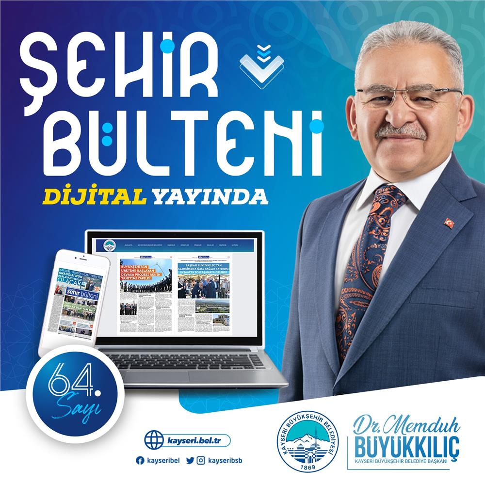 Şehir Bülteni 64. sayısı dijital platformda okuyucuyla buluştu Şehir Bülteni 64. sayısı dijital platformda okuyucuyla buluştu