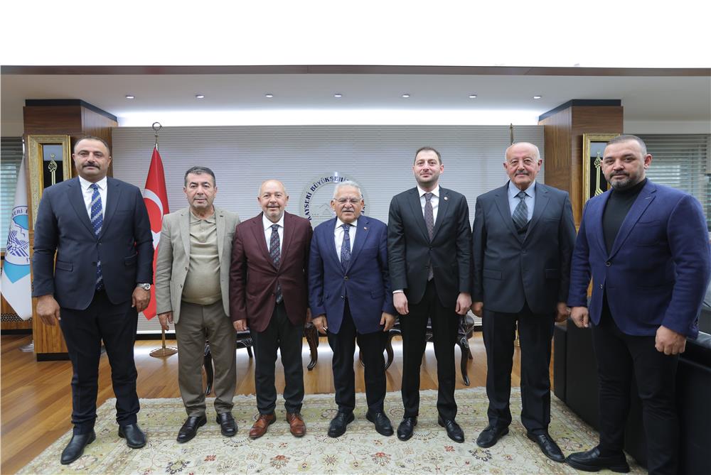 MHP Kayseri heyetinden Başkan Büyükkılıç’a ziyaret