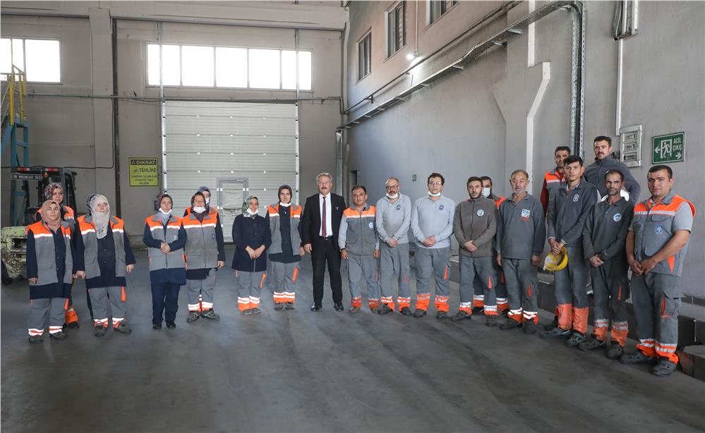 Melikgazi'de yıllık 9 bin ton atık geri dönüşümle ekonomiye kazandırılıyor