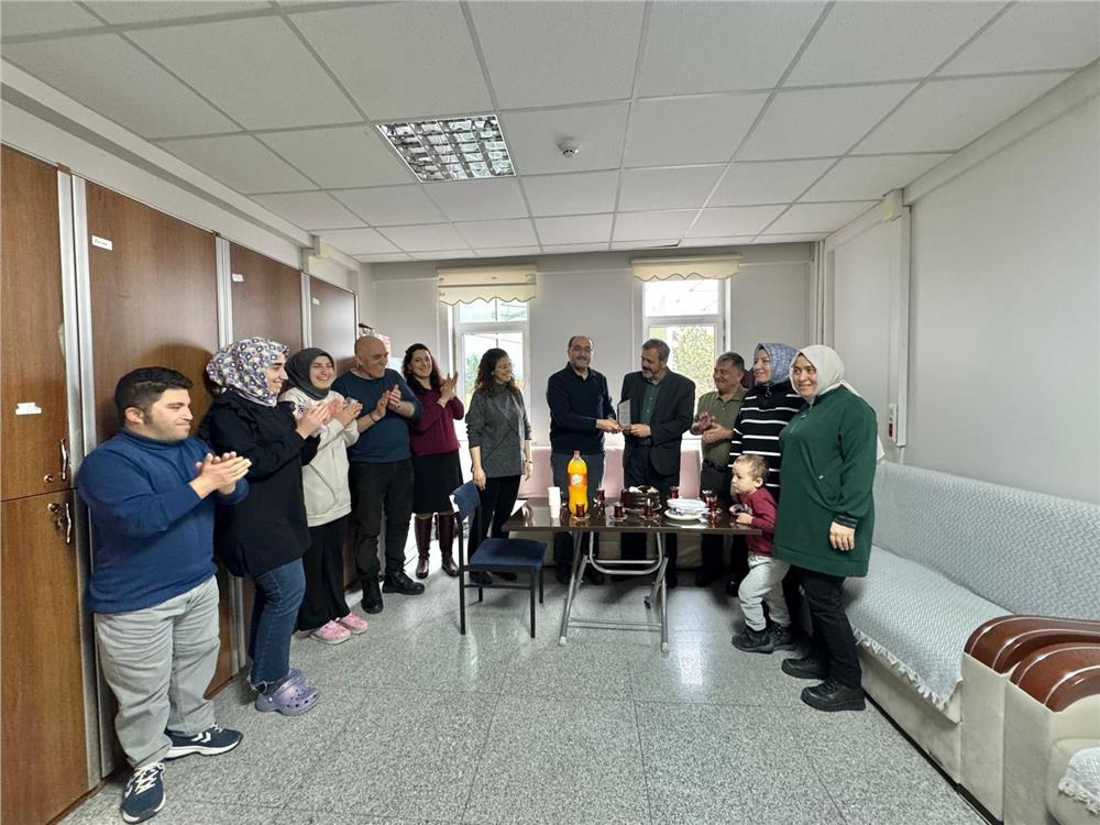 40 yıllık hizmete anlamlı veda