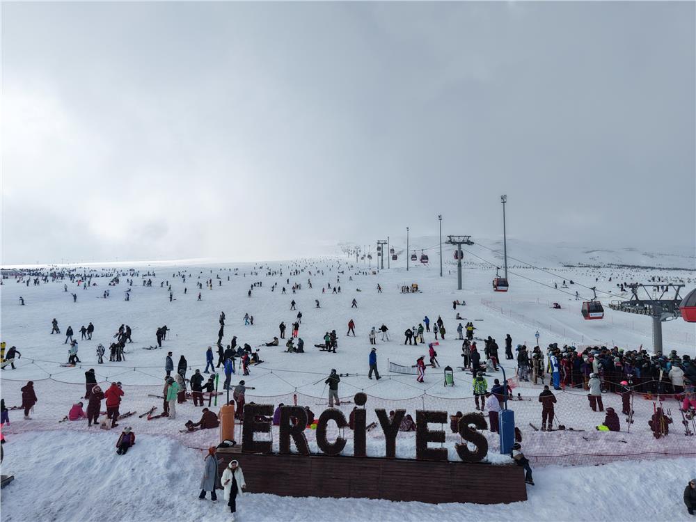 Erciyes her sene rekor kırıyor