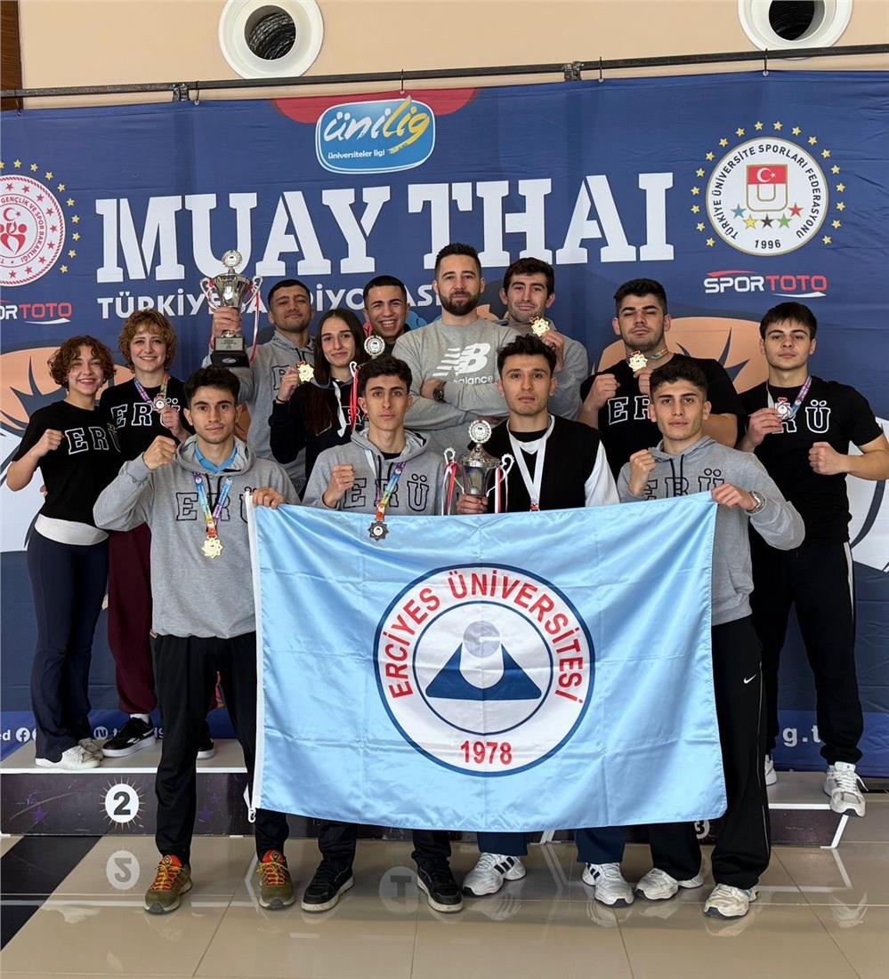 Erciyes Üniversitesi Muaythai’de zirvede