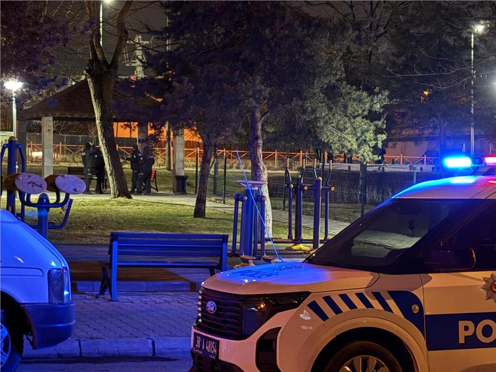 Kayseri’de parkta tüfekli kavga: 1 yaralı