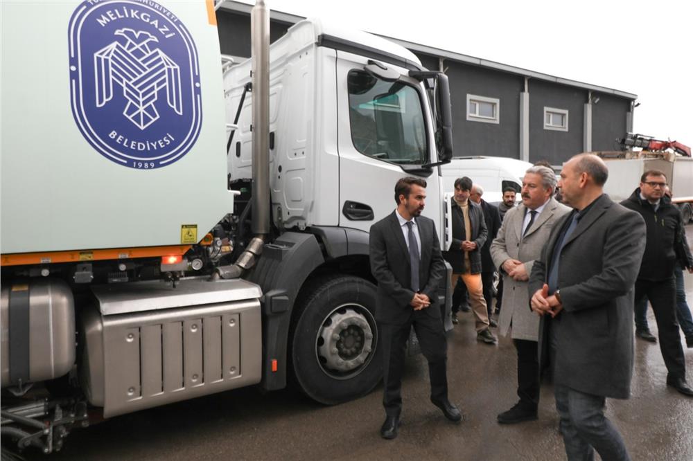Melikgazi’de araç filosu daha da güçleniyor