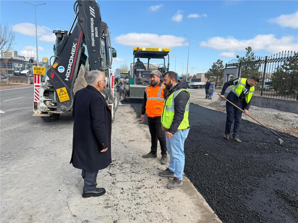 Başkan Büyükkılıç’tan Kartal Kavşağı Projesi öncesi sahada yakın takip