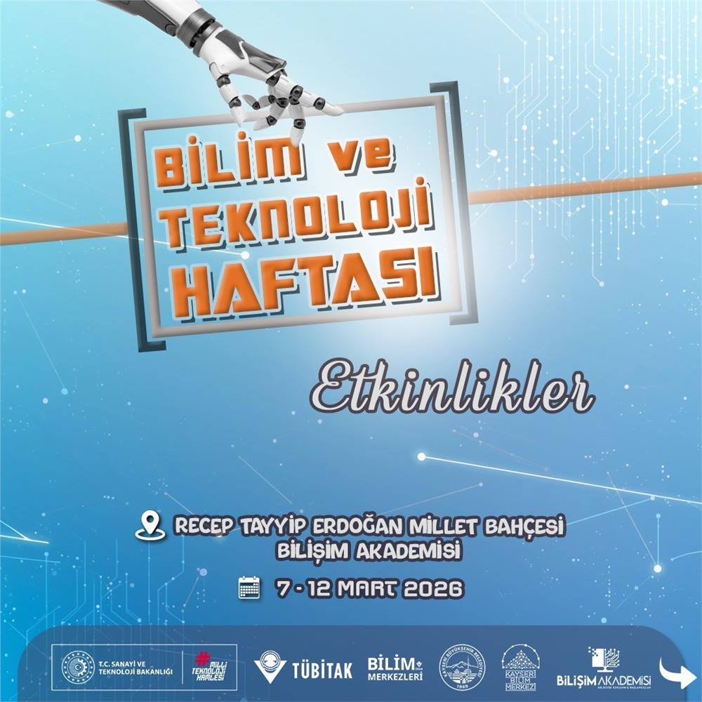 Büyükşehir’den, Bilim ve Teknoloji Haftası’nda dolu dolu etkinlikler