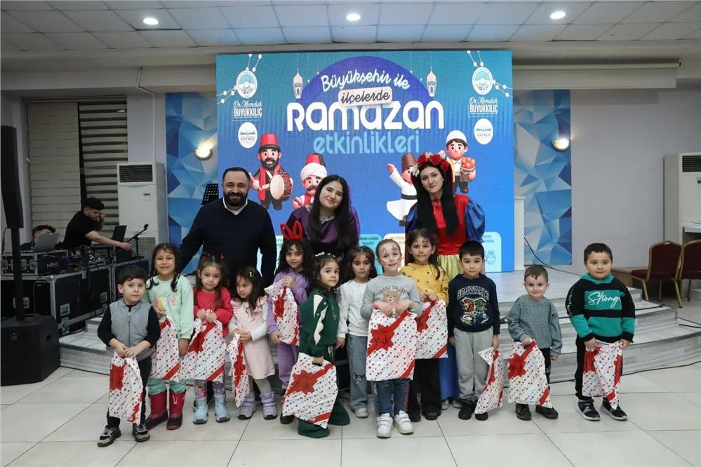 Hacılar'da etkinliklerle Ramazan sevinci yaşandı