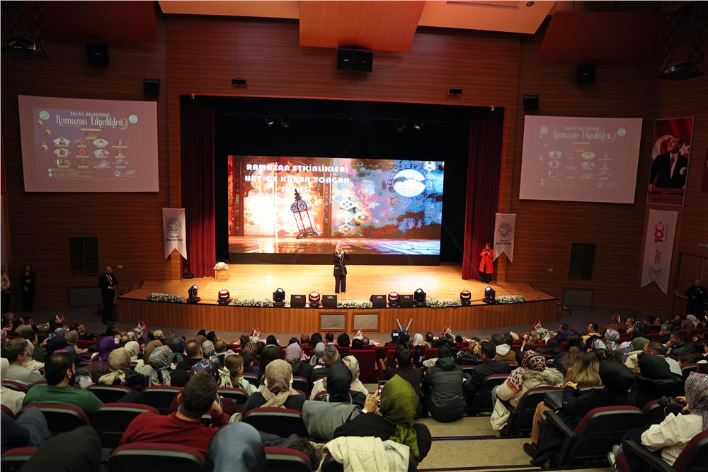 Ramazan etkinliklerine Talas damgası