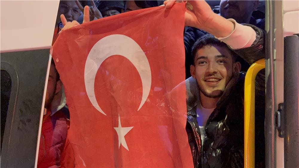 Kayseri’de milli sevinç