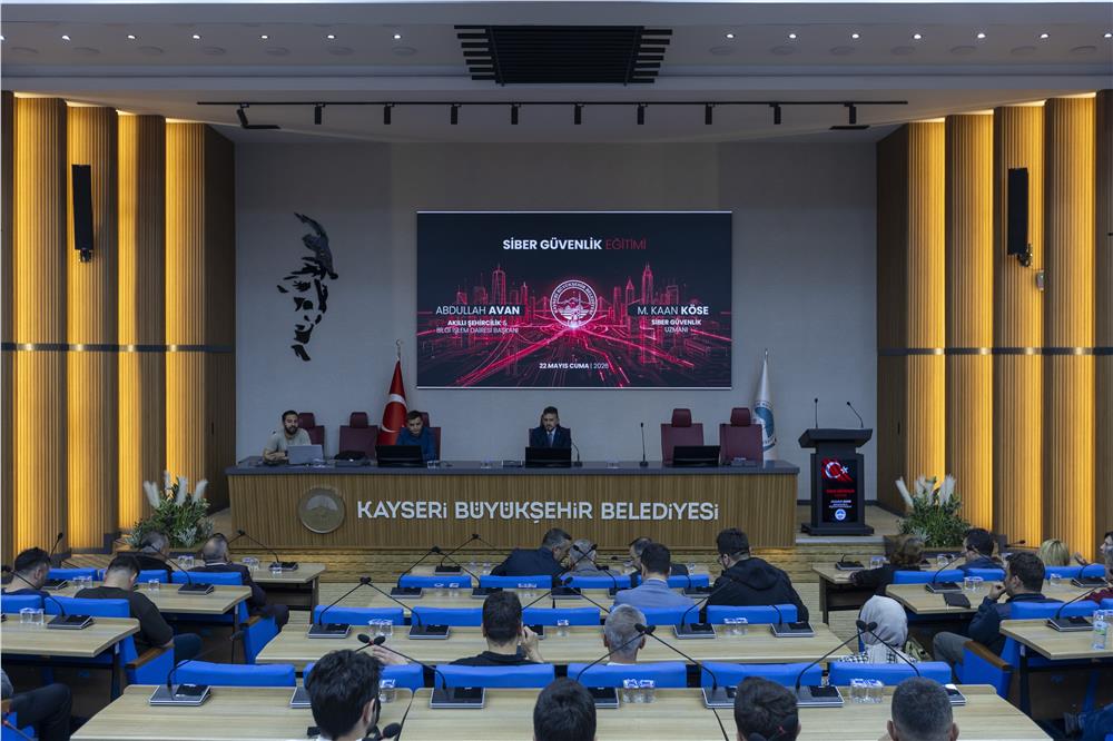 Büyükşehir personeline 'Siber güvenlik ve farkındalık eğitimi