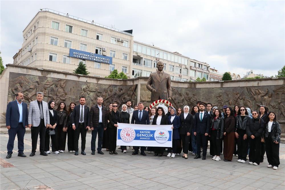 Kayseri’de Gençlik Haftası 107. yıl dönümü kutlamaları başladı