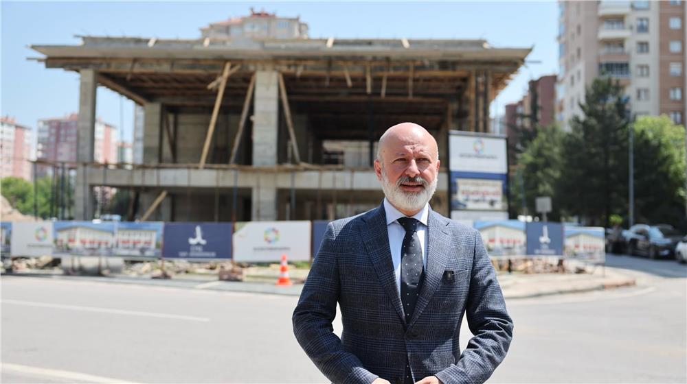 Başkan Çolakbayrakdar’dan Erciyesevler’e geleceğe açılan dev eser