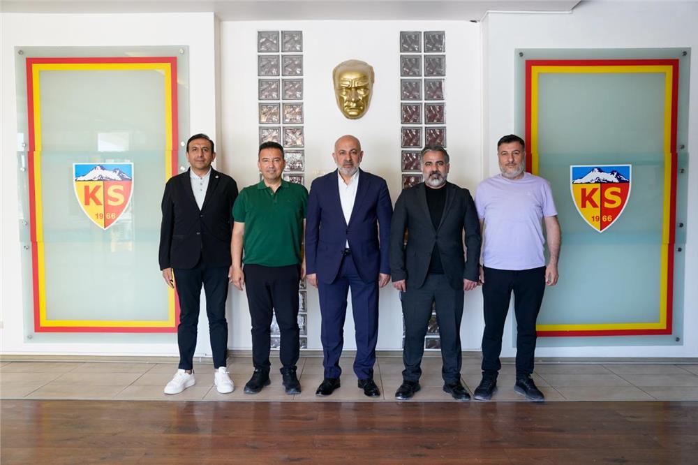 Gazetecilerden Kayserispor Yönetimine Ziyaret