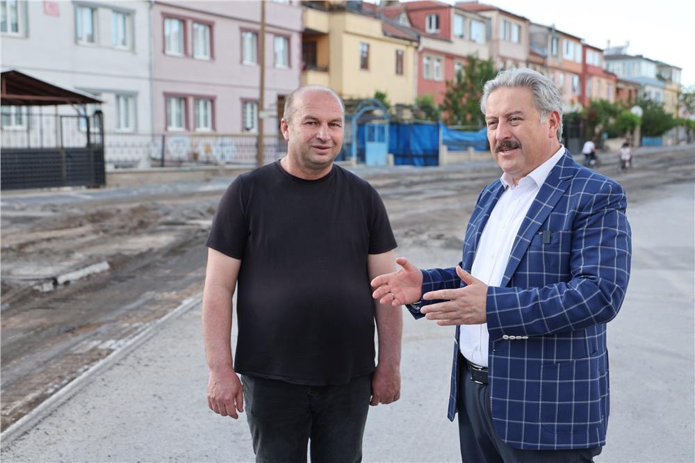 Osmanlı mahallesinin yolları ve çehresi yenileniyor