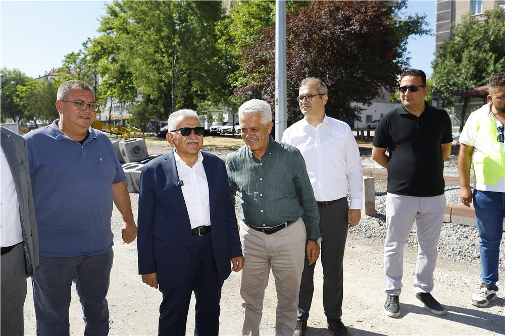 Başkan Büyükkılıç, DSİ-Yeni Sanayi Katlı Kavşağı Projesi