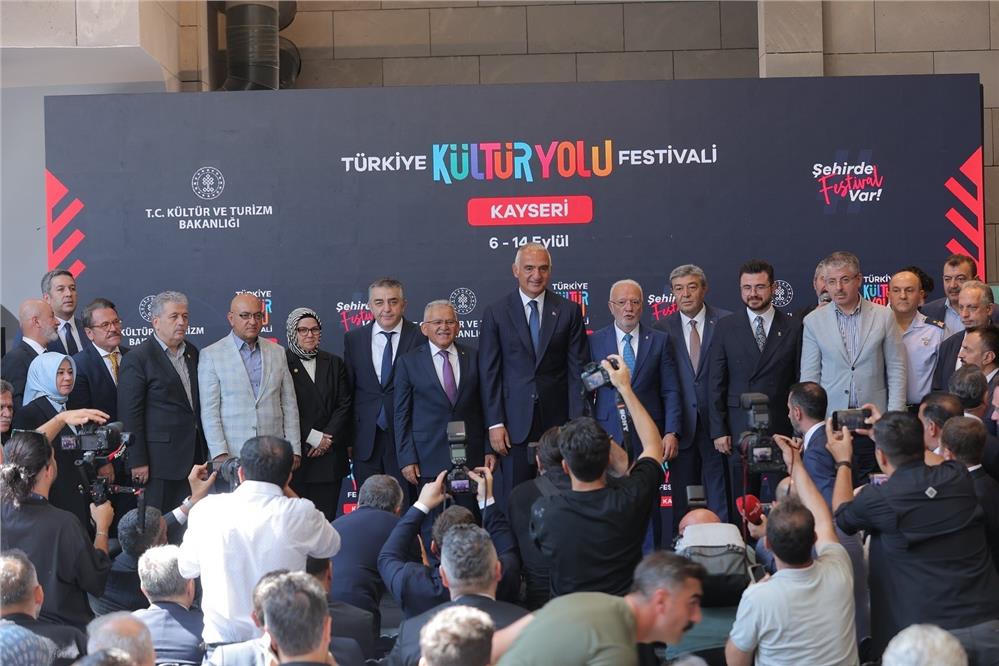 Başkan Büyükkılıç: Türk Dünyası Kültür Başkenti Kayseri, Türkiye Kültür Yolu Festivali’ne hazır