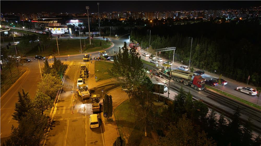 Kerkük bulvarında 14 milyon TL'lik asfalt çalışması