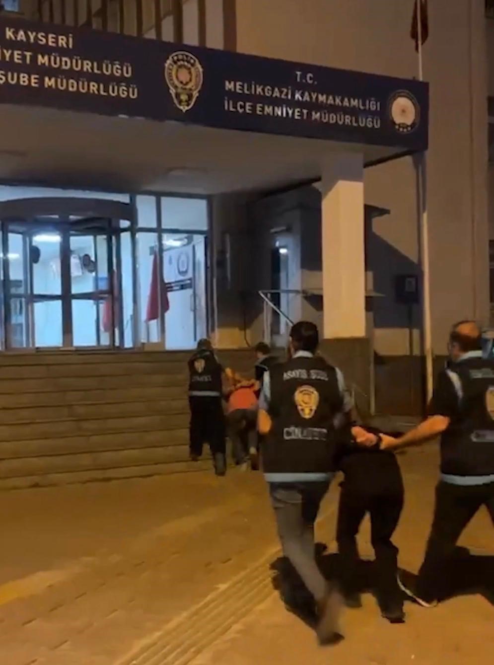 Kayseri'deki cinayet şüphelilerine İHA destekli operasyon: 2 gözaltı