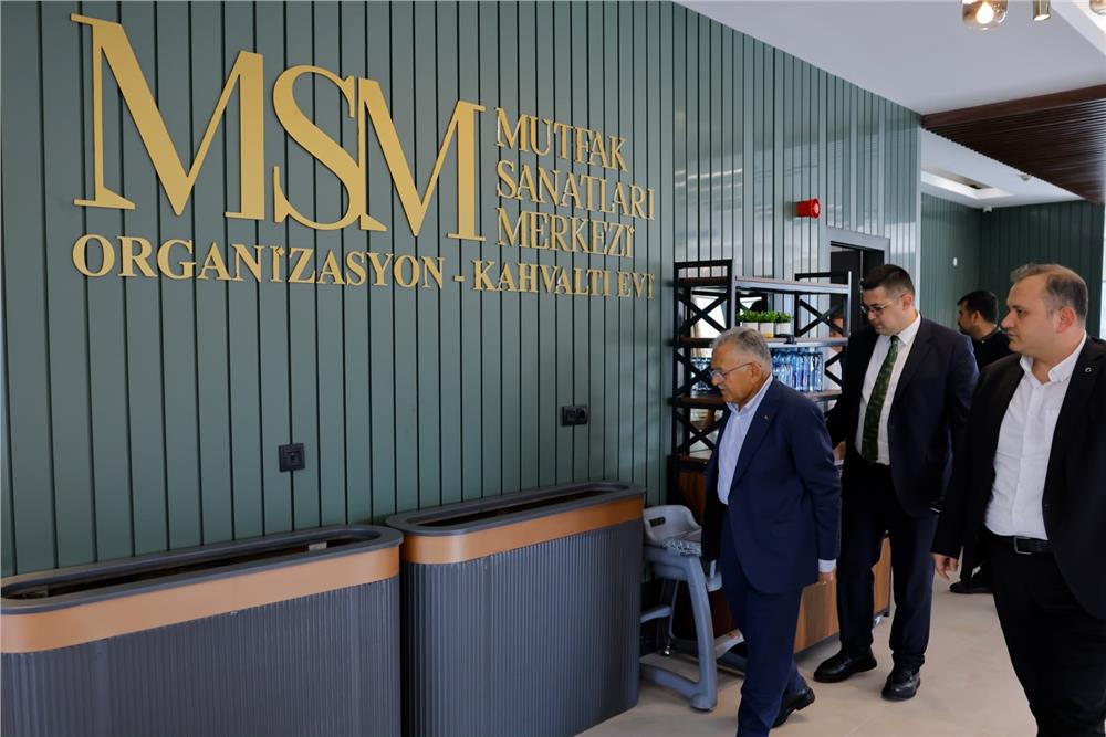 Başkan Büyükkılıç’tan "Gastronomi" Atağı: Msm Organizasyon Ve Kahvaltı Evi Hizmete Girdi