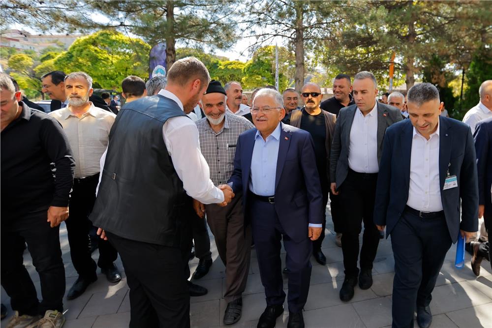 Başkan Büyükkılıç’tan İncesu ve Yeşilhisar’da muhtarlarla "istişare" mesaisi