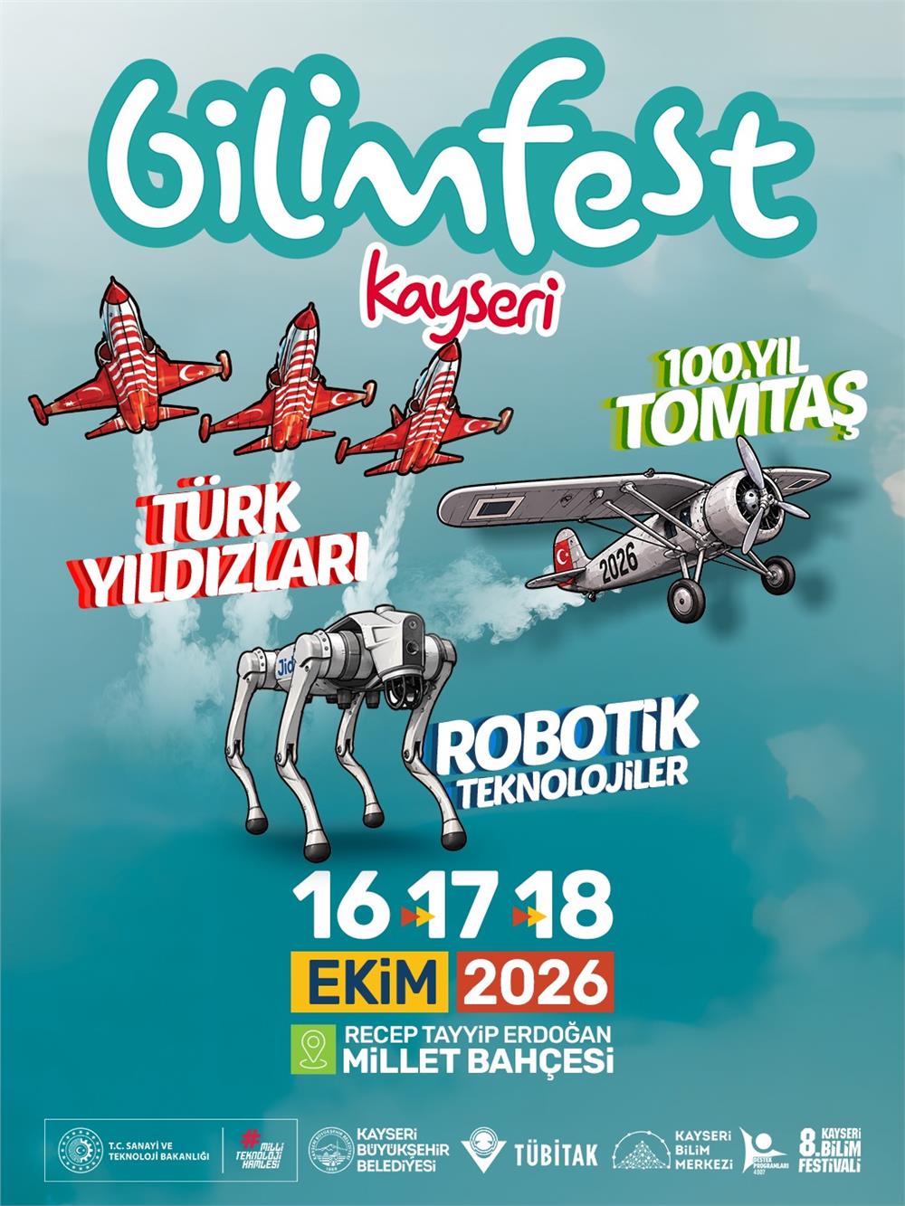 Hürjet ve Türk Yıldızları, 8. Bilimfest Kayseri