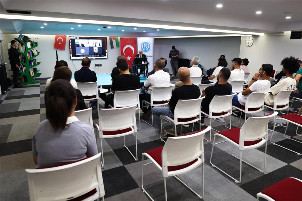 KAYÜ’de ‘Gazze’de Üniversite Olmak’ temalı program gerçekleştirildi