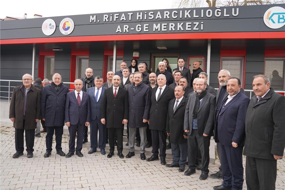 KTB AR-GE Merkezi numune kabulüne başladı
