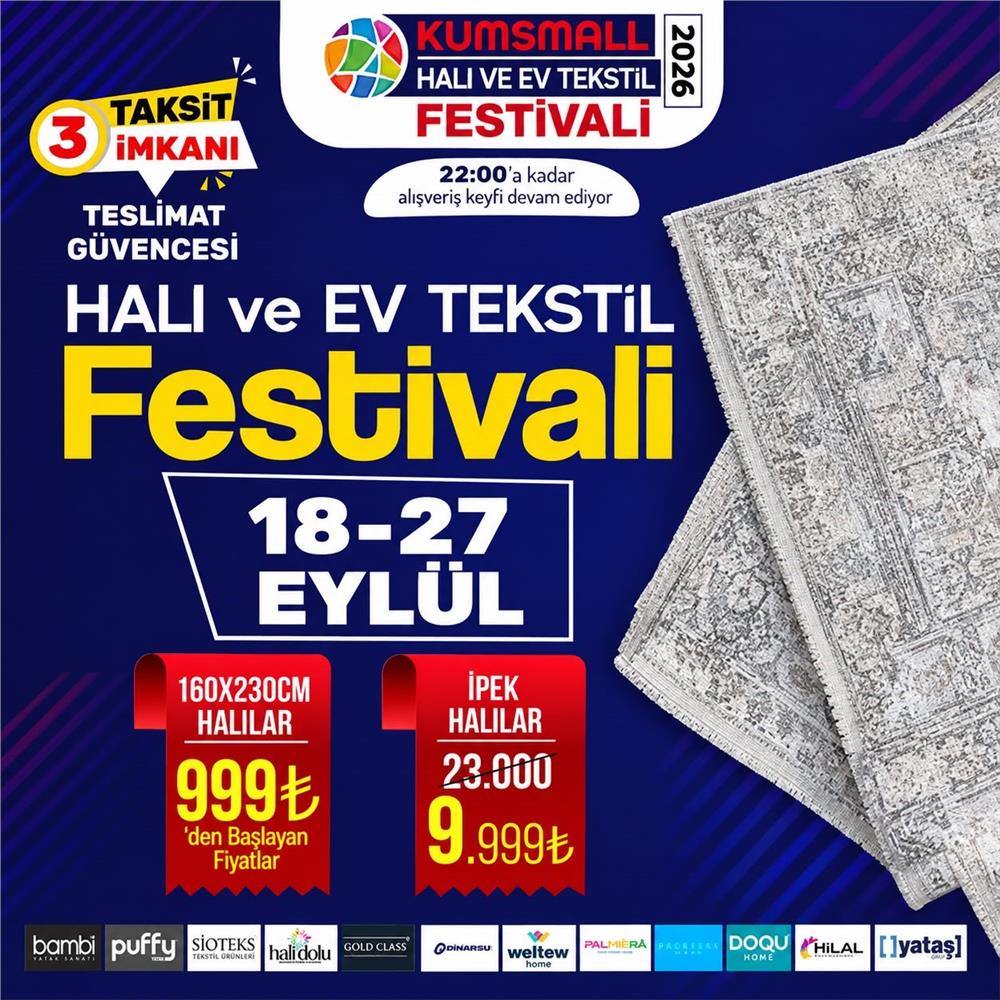 Kumsmall'da alışveriş şöleni