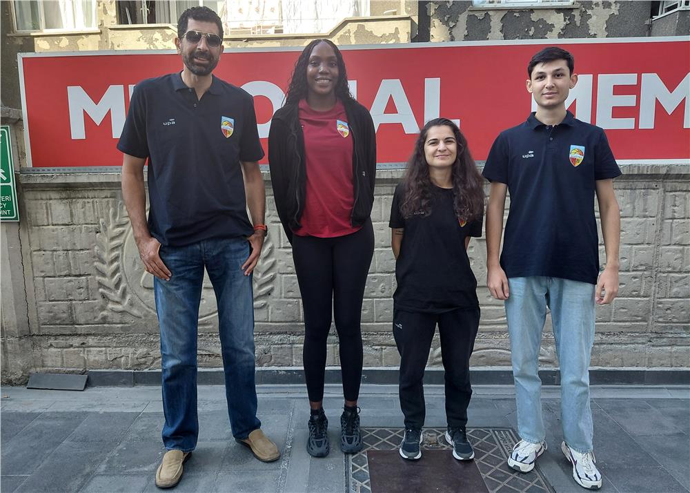 Melikgazi Kayseri Basketbol’un yeni transferi Beatrice sağlık kontrolünden geçti