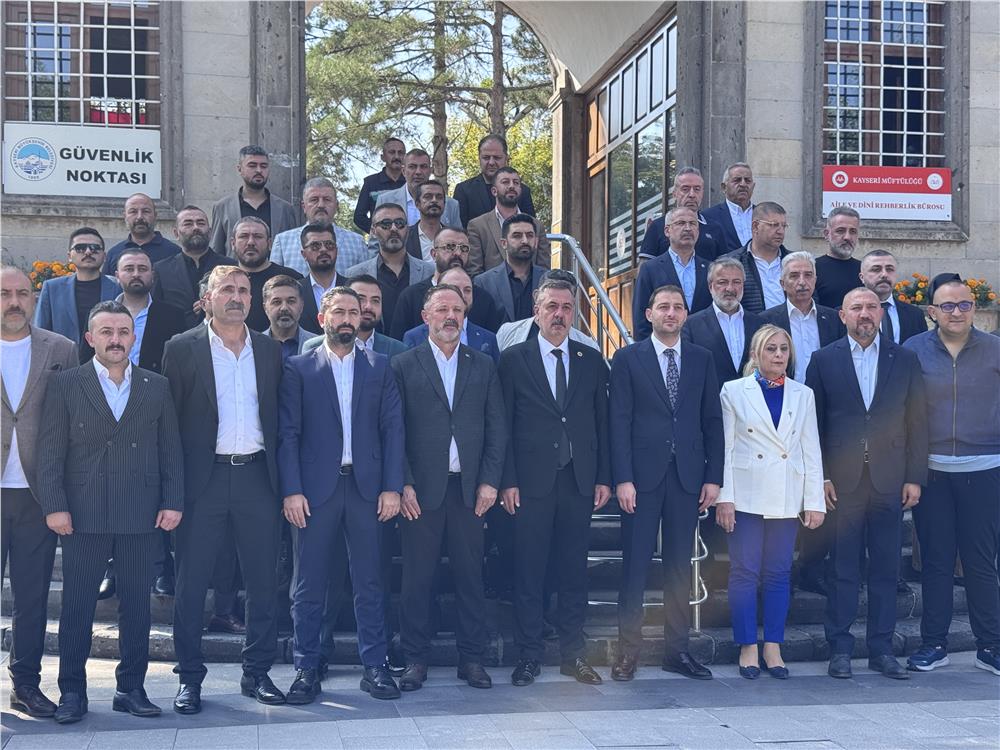 MHP Kayseri İl Yönetimi yeni hizmet dönemine dualarla başladı