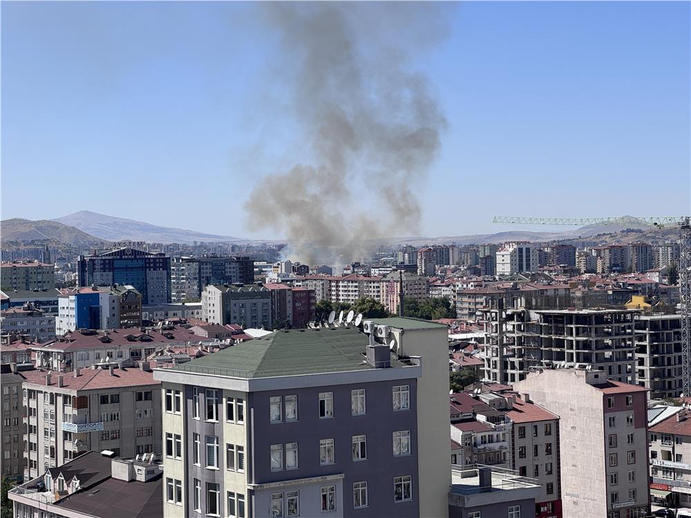 Ot yangınında, 6 dönüm alan kül oldu