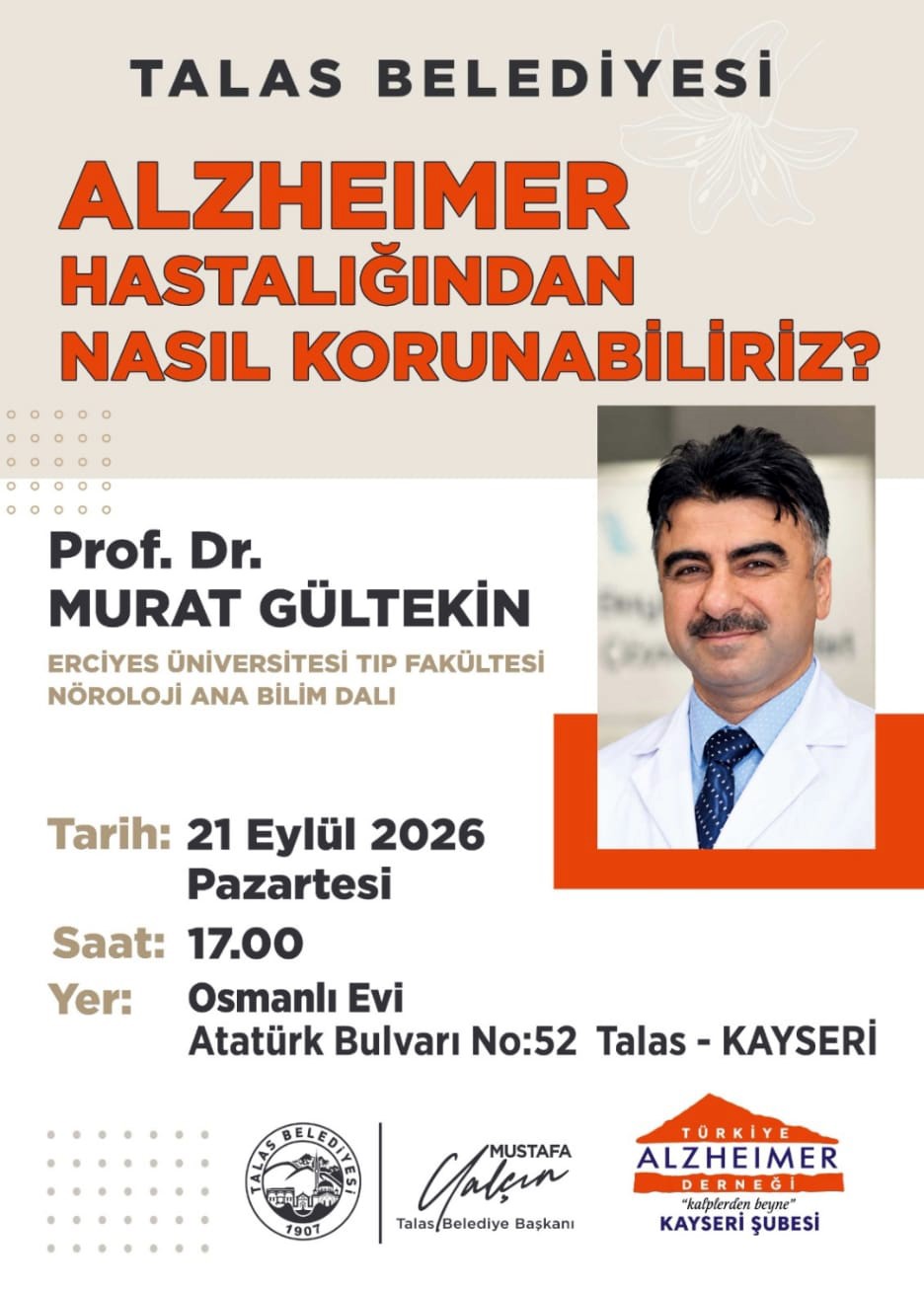 Talas’ta alzheimer hastalığına karşı farkındalık buluşması