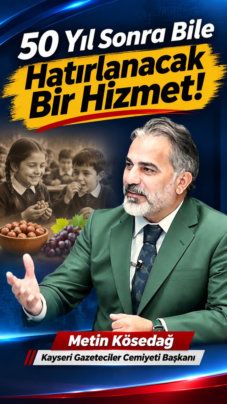 50 Yıl Sonra Bile Hatırlanacak Bir Hizmet!