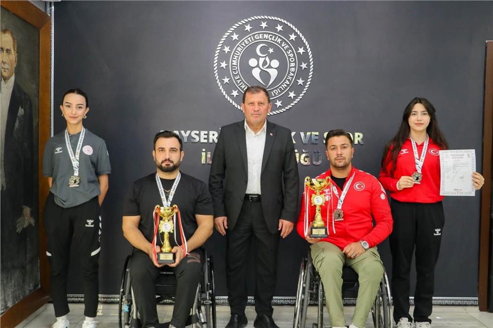 Başarılı sporculardan Kabakcı