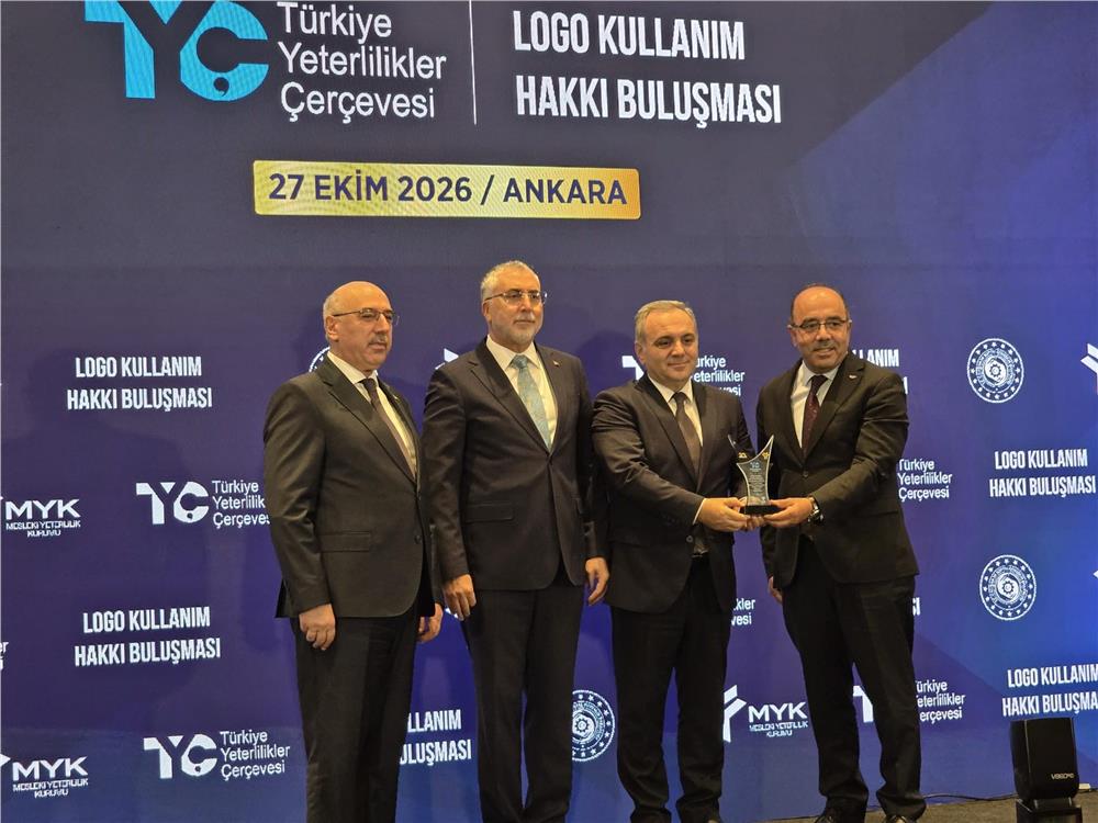 ERÜ’ye, TYÇ logosu kullanım hakkı ödülü