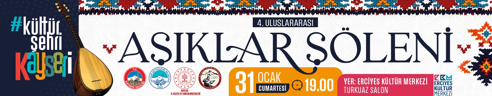 Aşıklar Şöleni Kayseri Kültür Şehri