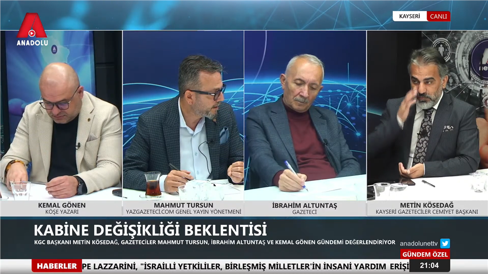 Gündem Özel | Anadolu Net TV