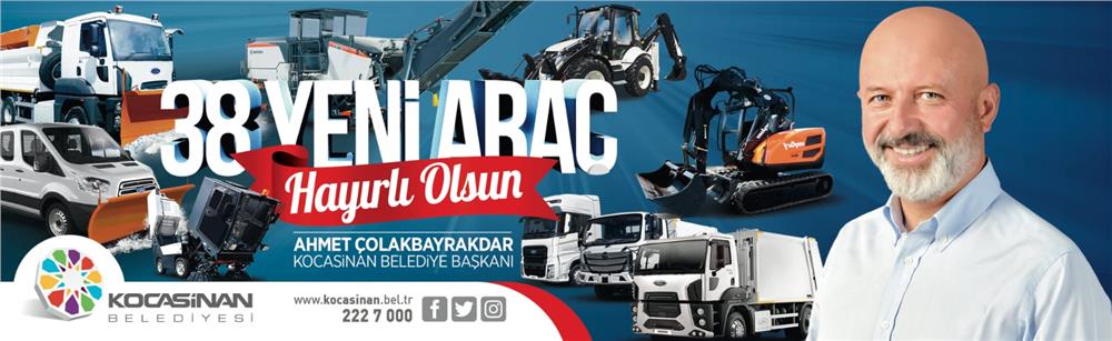 Kocasinan Belediyesinden yeni 38 araç