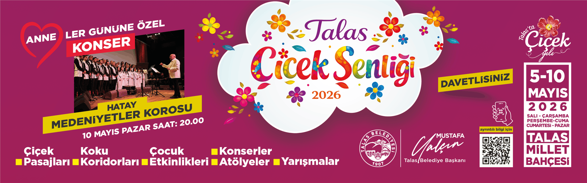 Talas Çiçek Şenliği 2026